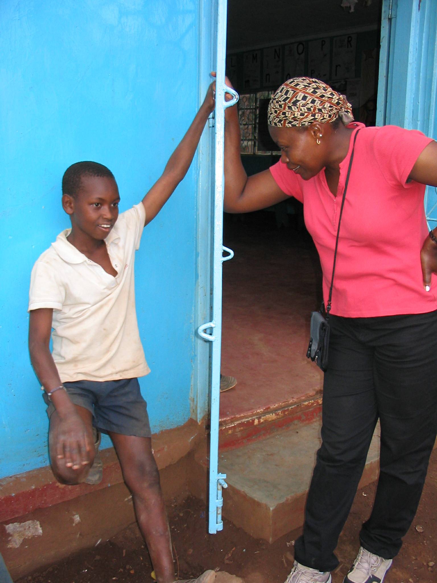 Amani boy and Wanjira