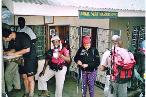 Machame gate